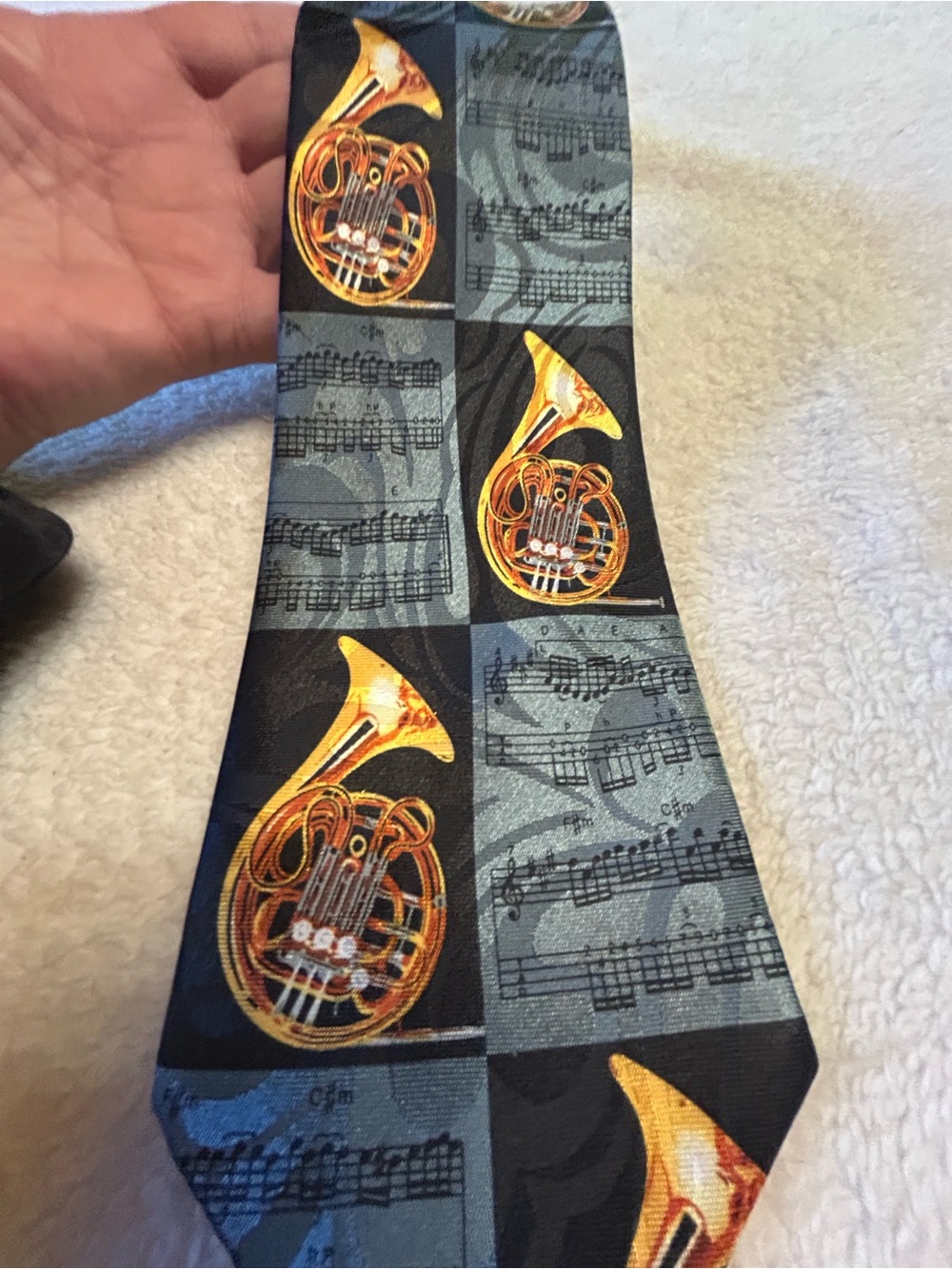 3 for $30 - French Horn Necktie
